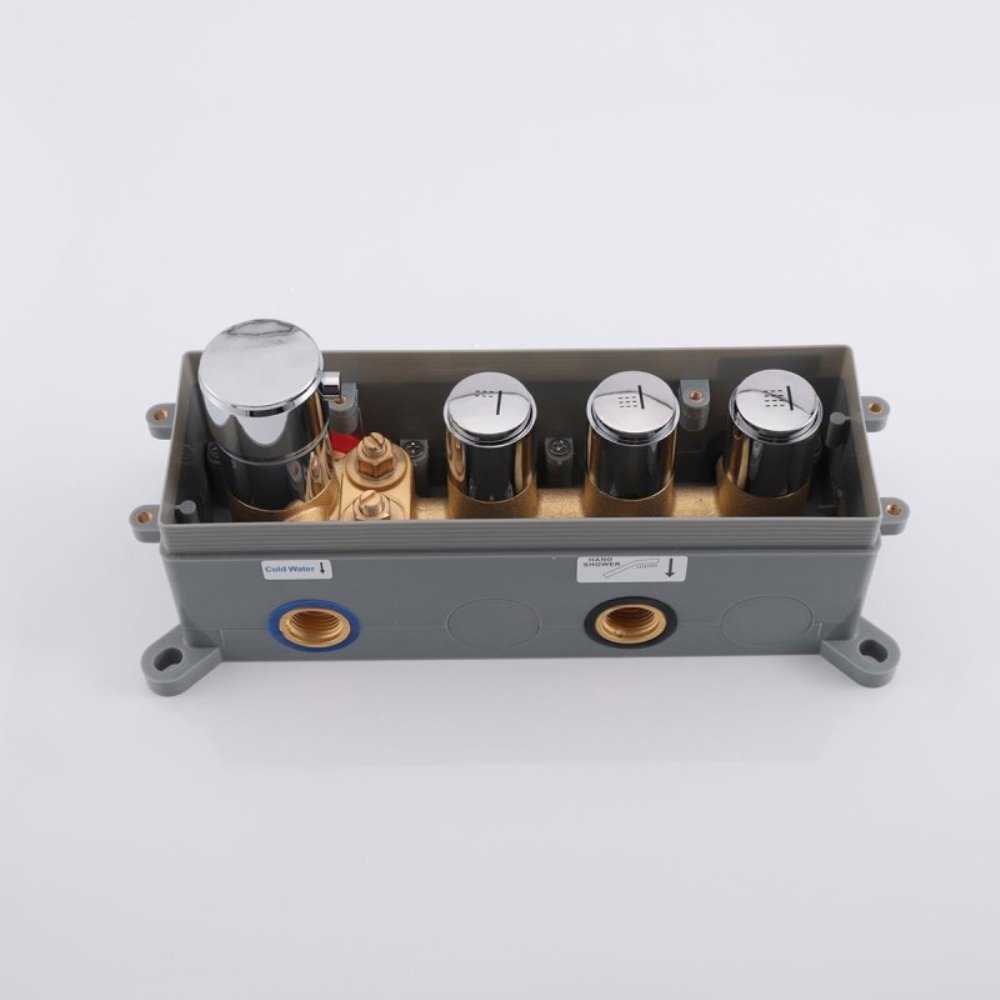 Смеситель встраиваемый Vincea Inspire для душа 3-х функциональный Хром глянцевый — изображение 3