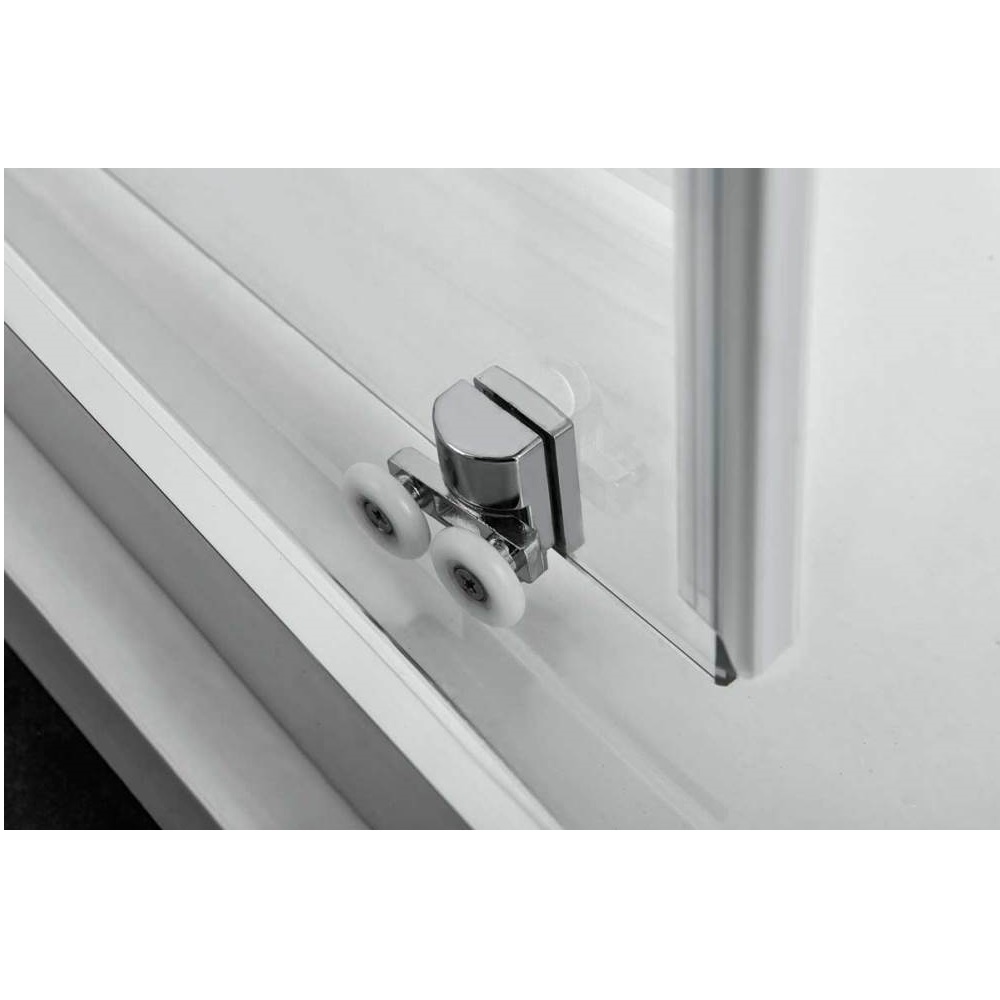 Душевая дверь Vincea Alpha Вороненая сталь / Прозрачное — изображение 3